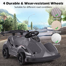 6V Kids Ride-On Go-Kart with Remote Control and Safety Belt for Children Magic Cars 5