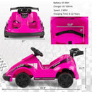 6V Pink Kids Ride-On Go Kart with Remote Control and Safety Belt Magic Cars 4
