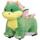 6V Battery-Powered Kids Ride-On Horse Toy with Music and Forward Motion Magic Cars 3