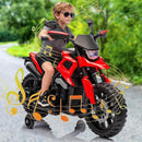 6V Children's Ride-On Motorcycle with Training Wheels, Speed Control, Headlight, and Music Magic Cars 5