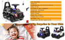 6V Kids Ride-On Police Car with Megaphone, Siren, and Flashing Lights for Toddlers Magic Cars 15