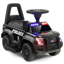 6V Kids Ride-On Police Car with Megaphone, Siren, and Flashing Lights for Toddlers Magic Cars 2