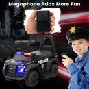 6V Kids Ride-On Police Car with Megaphone, Siren, and Flashing Lights for Toddlers Magic Cars 5