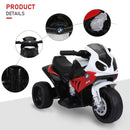 6V Kids Ride-On Toddler Motorcycle with Headlight, Music, and 3 Wheels for Ages 1-3 Years Magic Cars 3