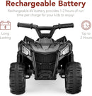 6V Kids Ride-On 4-Wheeler Quad ATV Toy Car with 1.8 MPH Max Speed and Treaded Tires Magic Cars 3