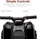 6V Kids Ride-On 4-Wheeler Quad ATV Toy Car with 1.8 MPH Max Speed and Treaded Tires Magic Cars 5