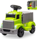 6V Electric Kids Ride-On Toy Car with 2 Headlights, 5 LED Lights, and Storage Area Magic Cars 0