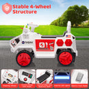 6V Electric Ride-On Toy with MP3, LED Lights, and Powered Wheels for Kids Ages 1-3 Magic Cars 2