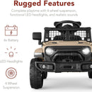 6V Electric Mini Ride-On Truck for Kids with 2-Speed Parent Remote Control Magic Cars 5