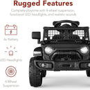 6V Kids Electric Ride-On Mini Truck with Parent Remote Control and 4 Wheels Magic Cars 5