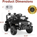 6V Kids Electric Ride-On Mini Truck with Parent Remote Control and 4 Wheels Magic Cars 6