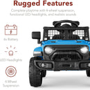 6V Kids Electric Ride-On Mini Truck with Parent Remote Control and 4 Wheels Magic Cars 5