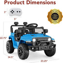 6V Kids Electric Ride-On Mini Truck with Parent Remote Control and 4 Wheels Magic Cars 6