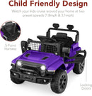 6V Kids Electric Ride-On Mini Truck with Parent Remote Control and 4 Wheels Magic Cars 4