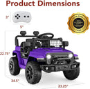 6V Kids Electric Ride-On Mini Truck with Parent Remote Control and 4 Wheels Magic Cars 6