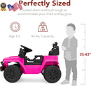 6V Electric Kids Ride-On Mini Truck with 4 Wheels and Parent Remote Control Magic Cars 1