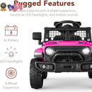 6V Electric Kids Ride-On Mini Truck with 4 Wheels and Parent Remote Control Magic Cars 5