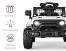 6V Kids LED Ride-On Jeep Truck with Parent Remote Control and Music, Ages 3-5 Magic Cars 3