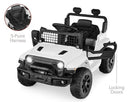 6V Kids LED Ride-On Jeep Truck with Parent Remote Control and Music, Ages 3-5 Magic Cars 4