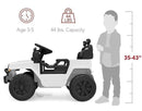 6V Kids LED Ride-On Jeep Truck with Parent Remote Control and Music, Ages 3-5 Magic Cars 6