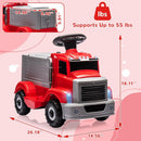 6V Kids Electric Ride-On Truck with Storage Compartment Toy Car Magic Cars 12
