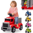 6V Kids Electric Ride-On Truck with Storage Compartment Toy Car Magic Cars 8