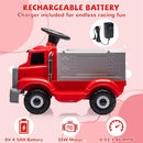 6V Kids Electric Ride-On Truck with Storage Compartment Magic Cars 6