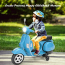 6V Kids Ride-On Vespa Scooter Motorcycle with Headlight Magic Cars 5