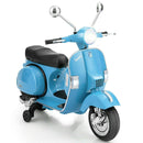 6V Kids Ride-On Vespa Scooter Motorcycle with Headlight Magic Cars Variant 0