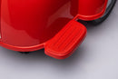 6V Licensed Red Vespa Scooter with Sidecar Kids Ride-On Motorcycle Toy Magic Cars 4