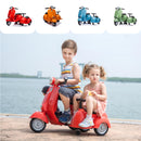 6V Licensed Vespa Scooter Motorcycle with Sidecar in 5 Colors Magic Cars 12