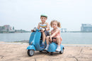 6V Licensed Vespa Scooter Motorcycle with Sidecar in 5 Colors Magic Cars 15