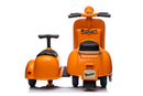 6V Licensed Vespa Scooter Motorcycle with Sidecar in 5 Colors Magic Cars 6