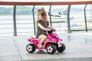 6V Battery-Powered Minnie Mouse Kids Quad Ride-On with Realistic Horn and 2 MPH Speed for Ages 3+ Magic Cars 8