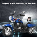 6V Powered Toddler 3-Wheel Motorbike Ride-On Toy with Horn and Headlight Magic Cars 1