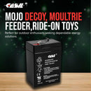 6V 4.5Ah Rechargeable Battery for Ride-On Toys and Emergency Lighting Magic Cars 5