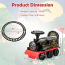 6V Rechargeable Battery Powered Kids Electric Ride-On Train with Durable Wheels Magic Cars 2