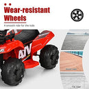 6V Red Electric Ride-On ATV for Kids with Storage, Music, and Lights Magic Cars 5