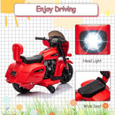 6V Ride-On Motorcycle Car for Toddlers with USB, AUX, and Headlight in Red Magic Cars 1