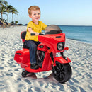 6V Ride-On Motorcycle Car for Toddlers with USB, AUX, and Headlight in Red Magic Cars 6