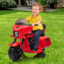 6V Ride-On Motorcycle Car for Toddlers with USB, AUX, and Headlight in Red Magic Cars 7