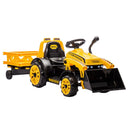 Ergonomic 6V Ride-On Construction Tractor with Front Loader Magic Cars 3