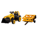 Ergonomic 6V Ride-On Construction Tractor with Front Loader Magic Cars 7