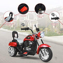 6V Red Chopper Motorcycle for Kids with Horn and Headlight - Exciting Outdoor Ride-On Toy Magic Cars 5