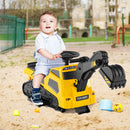 3-in-1 Electric Excavator Ride-On Tractor with Adjustable Arms and Sound Features Magic Cars 1