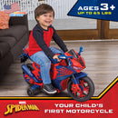 6V Battery-Powered Spiderman Ride-On Motorcycle Toy for Kids Ages 3+ Magic Cars 1