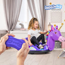 6V Unicorn Bumper Car - Kids Electric Ride-On Toy for Toddlers Magic Cars 1