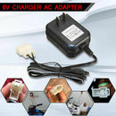 6V AC Wall Charger and Adapter for Battery-Powered Kids TRAX ATV Quad Ride-On Car Magic Cars 1