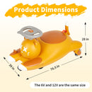 6V Cartoon Cat Design Wiggle Ride-On Car with Pedal for Indoor and Outdoor Fun Magic Cars 4