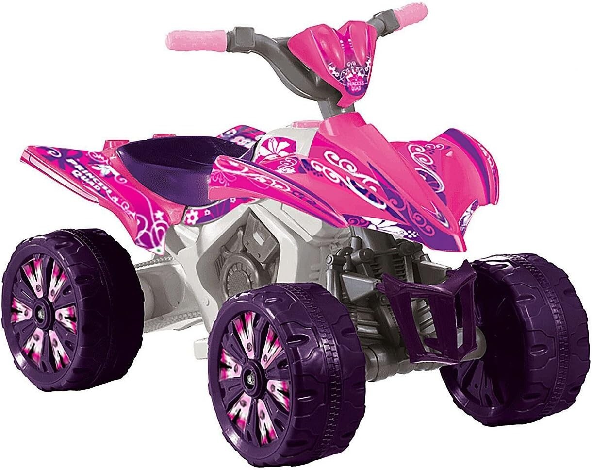 6V Xtreme Quad in Pink - Fun and Easy Ride-On for Adventures Up to 66 lbs